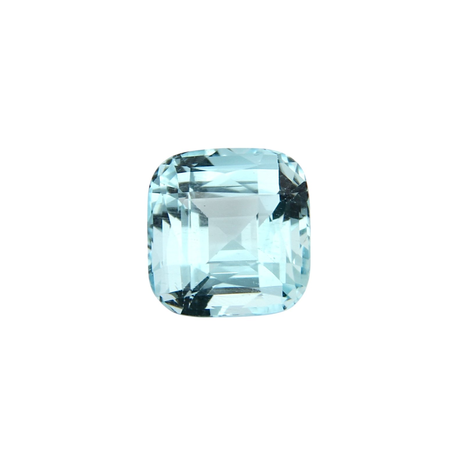 Aquamarine - Cushion - 11.5 x 11 mm - 6.90 ct