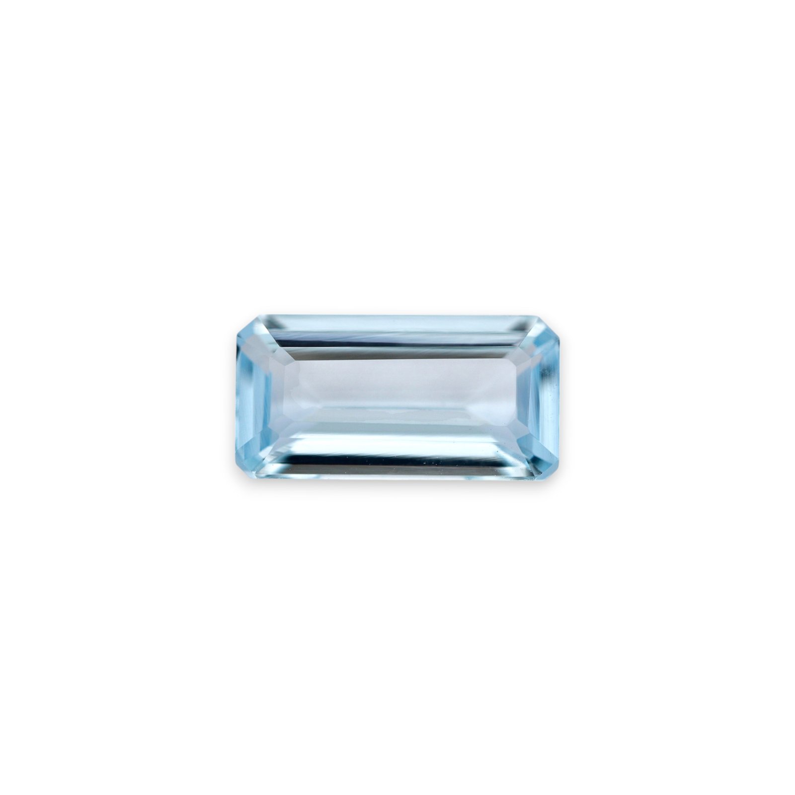 Aquamarine - Emerald Cut - 13 x 6.7 mm - 3.33 ct