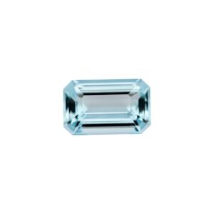 Aquamarine – Emerald Cut – 12.1 x 7.8 mm – 3.65 ct