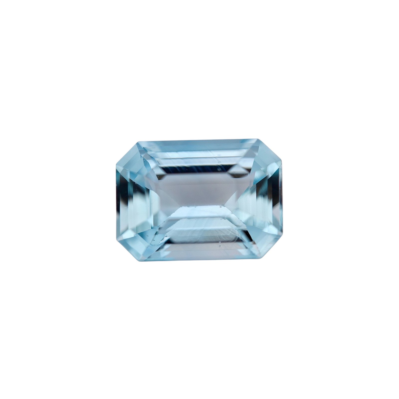 Aquamarine - Emerald Cut - 11.9 x 8.7 mm - 4.28 ct