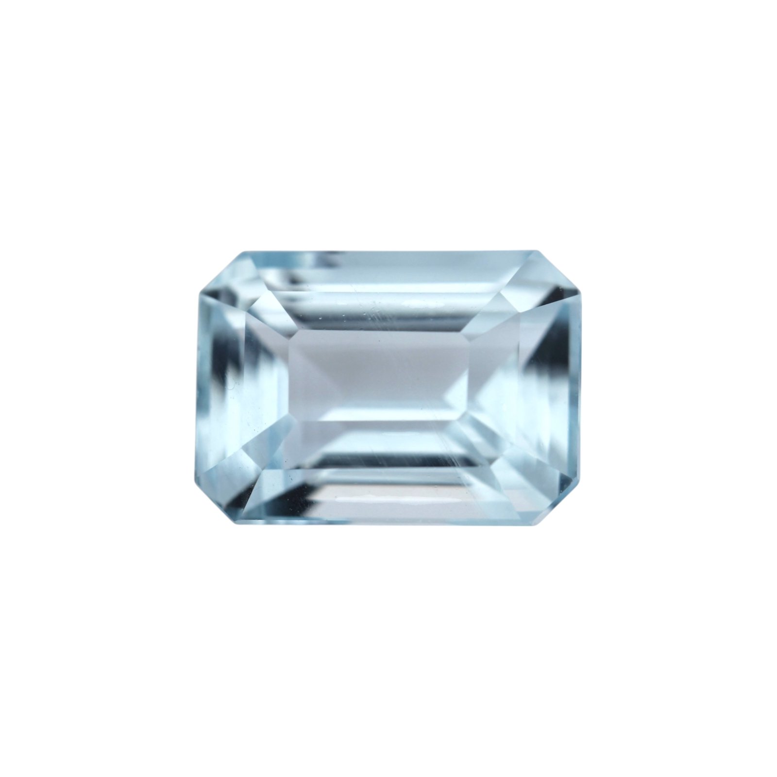 Aquamarine - Emerald Cut - 10.8 x 8.6 mm - 5.20 ct