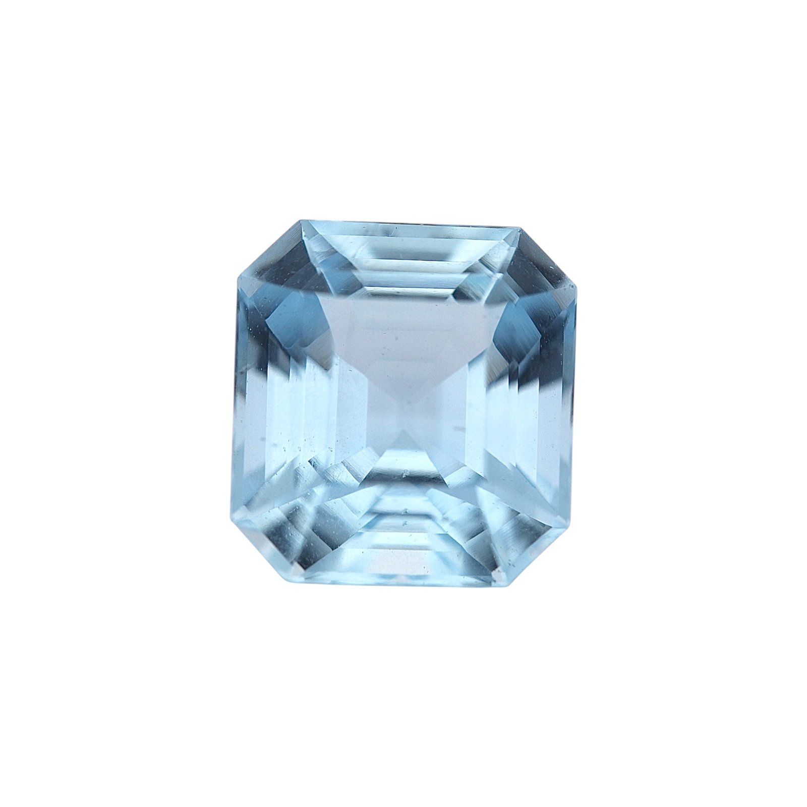 Aquamarine - Emerald Cut - 11 x 10.3 mm - 5.33 ct