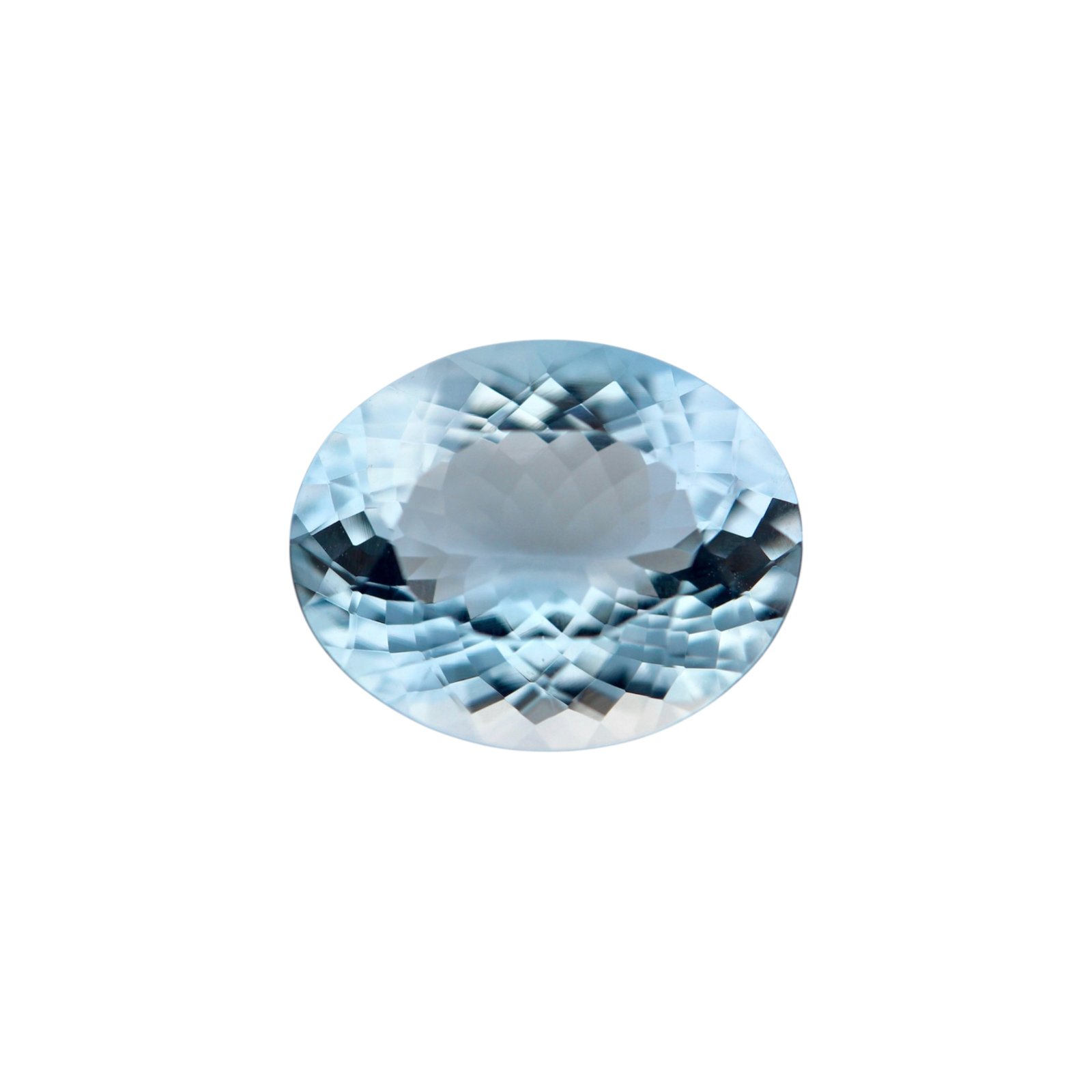 Aquamarine - Oval - 12.82 x 10.35 mm - 4.41 ct