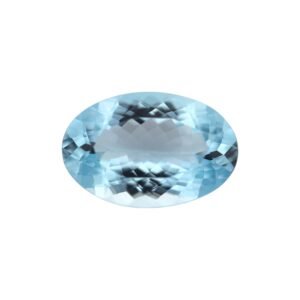 Aquamarine – Oval – 14.33 x 11.85 mm – 6.42 ct