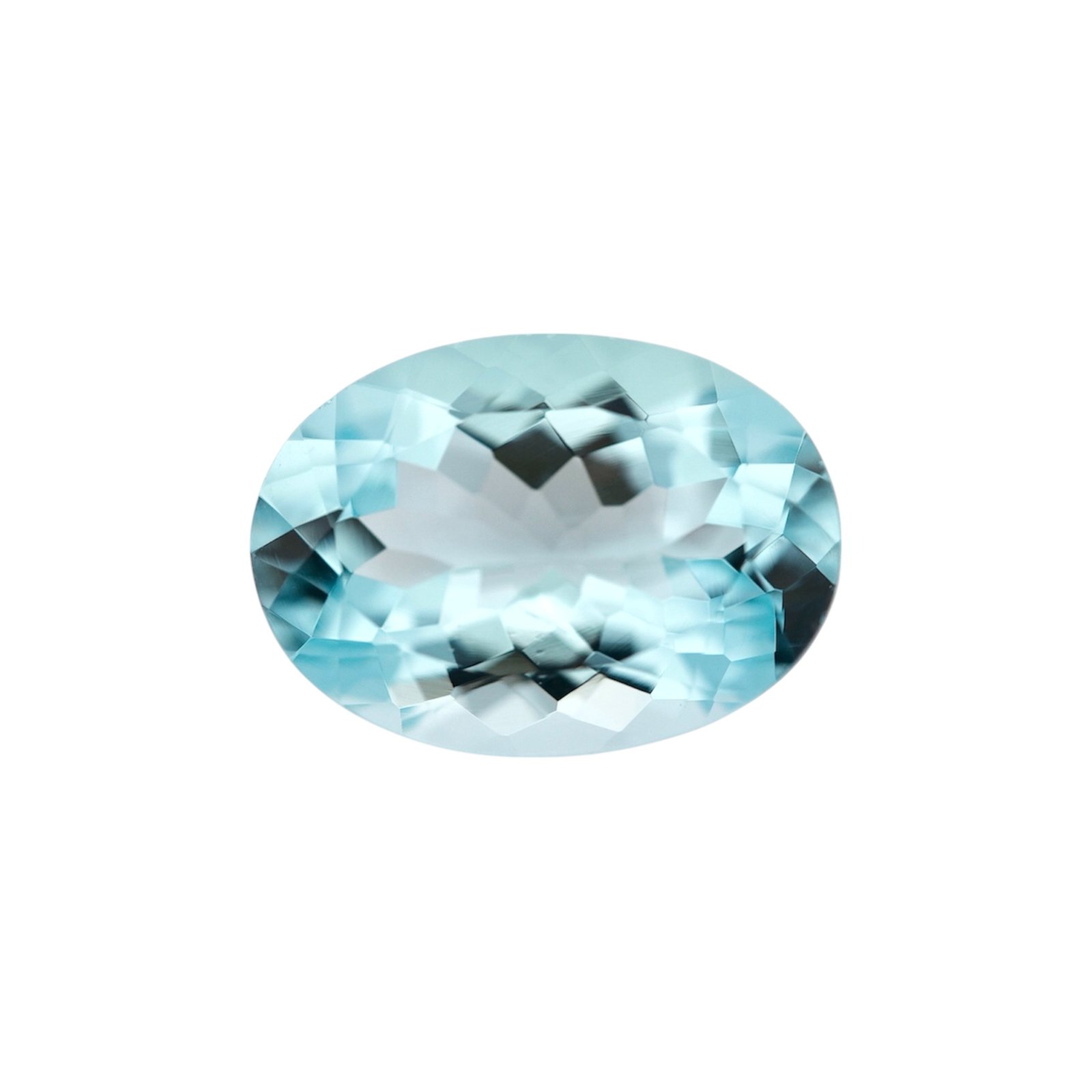 Aquamarine - Oval - 15.2 x 11 mm - 6.79 ct