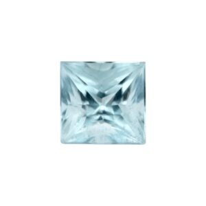 Aquamarine – Princess Cut – 9 mm – 4.10 ct