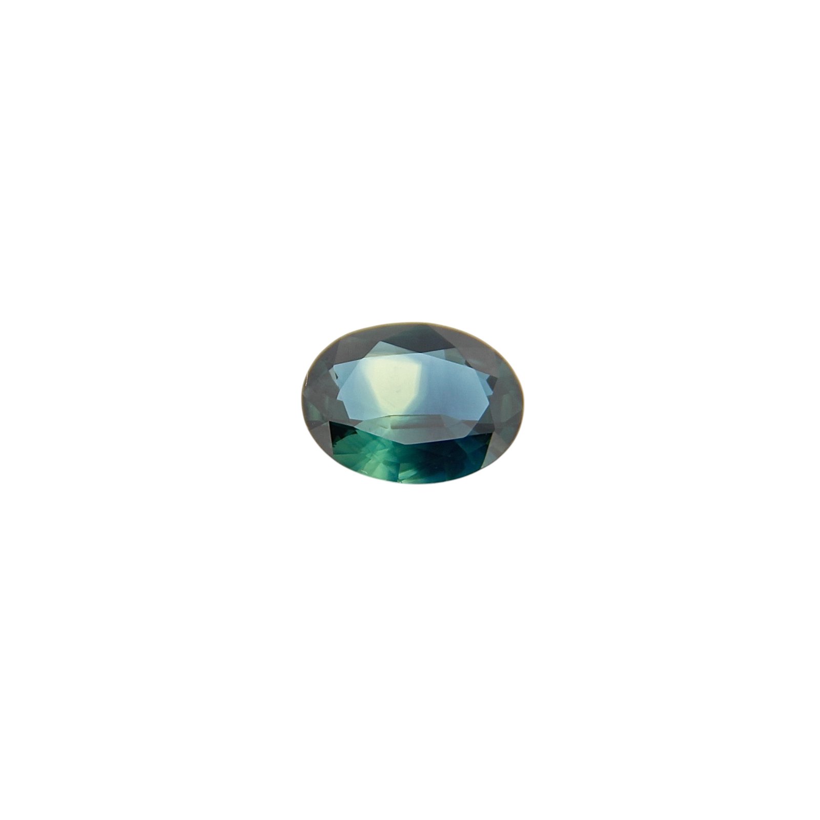 Australian Parti Sapphire - Oval - 11 x 8.2 mm - 3.01 ct