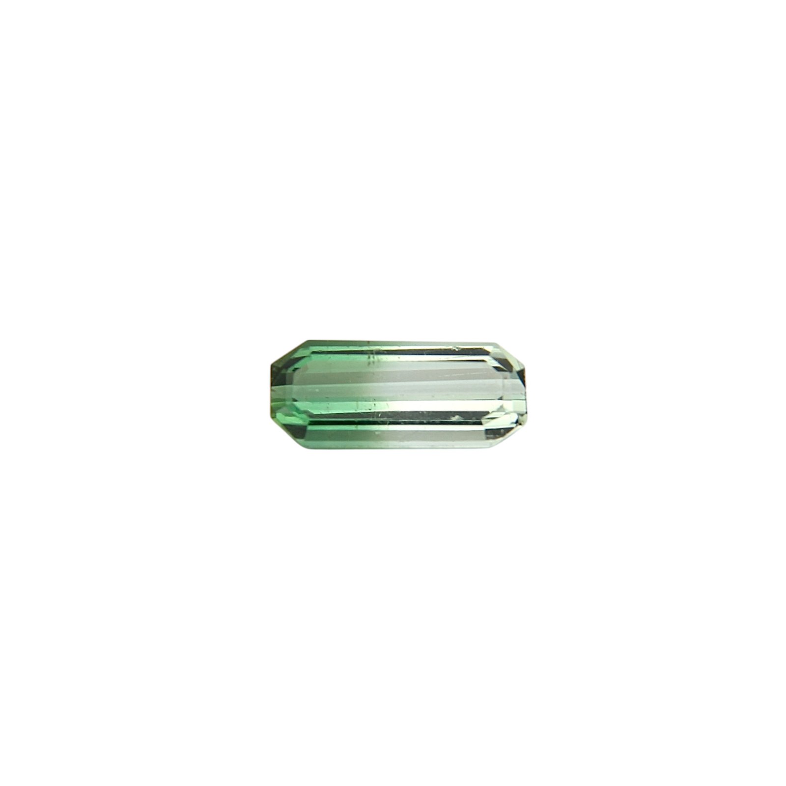 Bi-Tourmaline - Emerald Cut - 13 x 6.5 mm - 2.50 ct