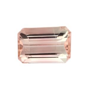 Bi-Tourmaline – Emerald Cut – 10 x 7 mm – 2.67 ct