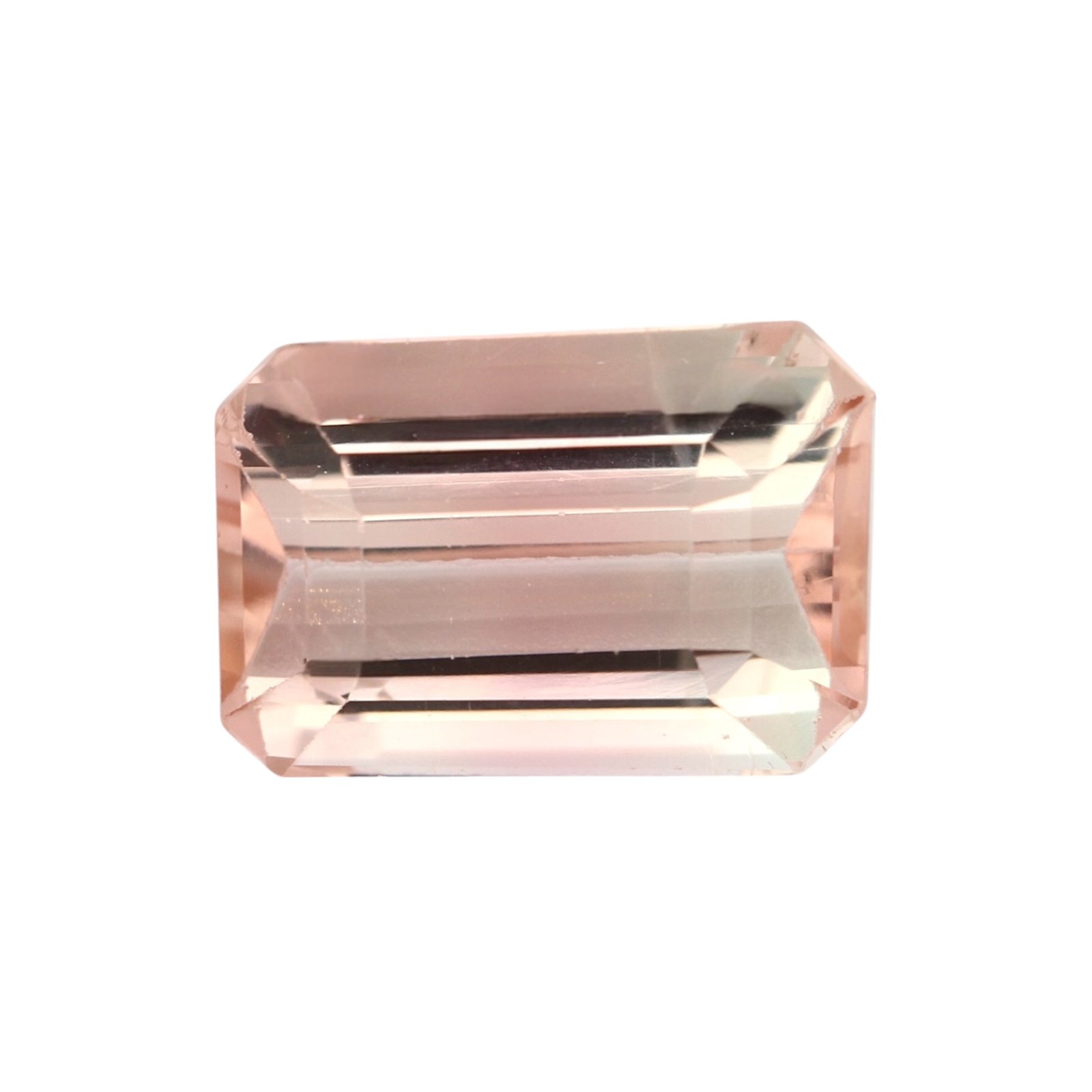 Bi-Tourmaline - Emerald Cut - 10 x 7 mm - 2.67 ct