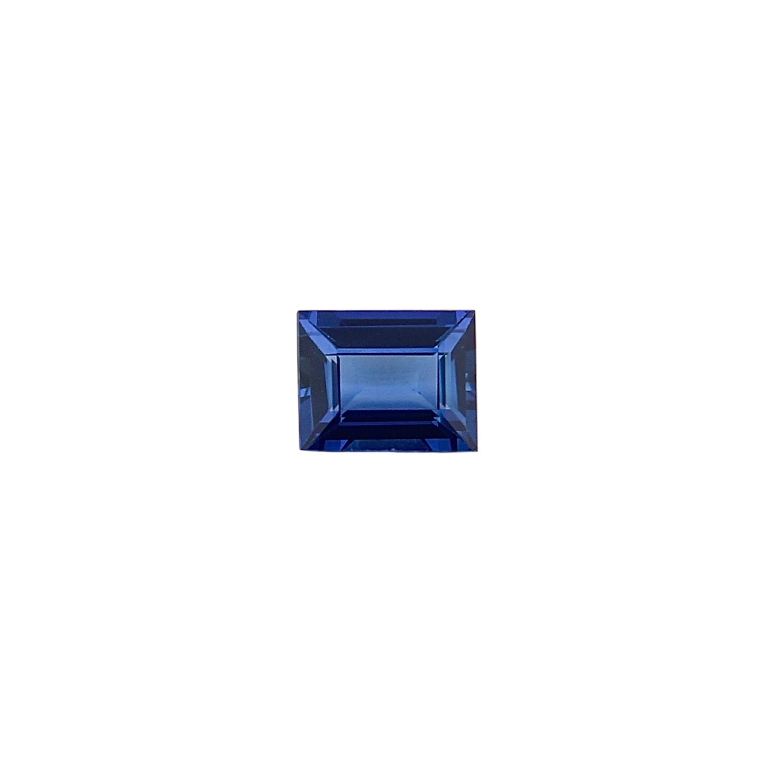 Blue Sapphire - Baguette - 6.5 x 5.2 mm - 1.16 ct