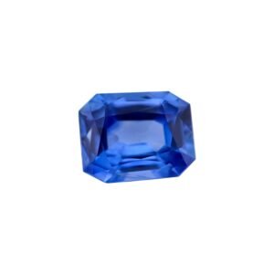 Blue Sapphire – Emerald Cut – 6.4 x 5 mm – 0.95 ct