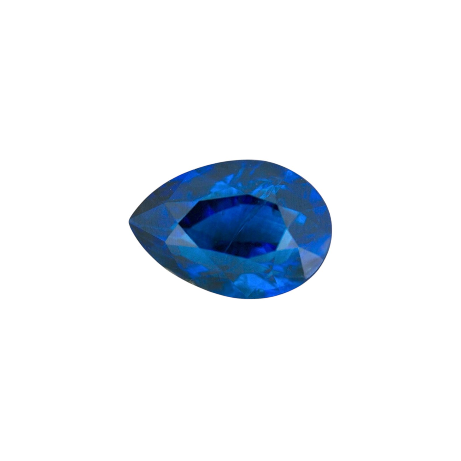 Blue Sapphire - Pear Shape - 8.5 x 6 mm - 1.87 ct