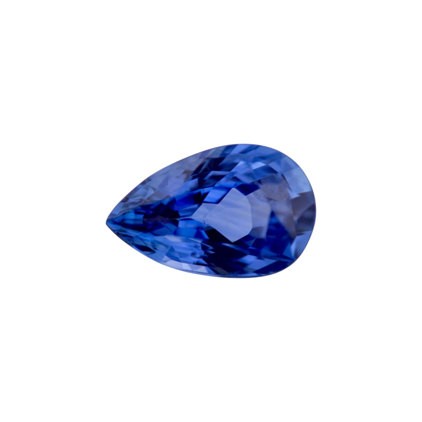 Blue Sapphire - Pear Shape - 11.2 x 7.4 mm - 3.45 ct