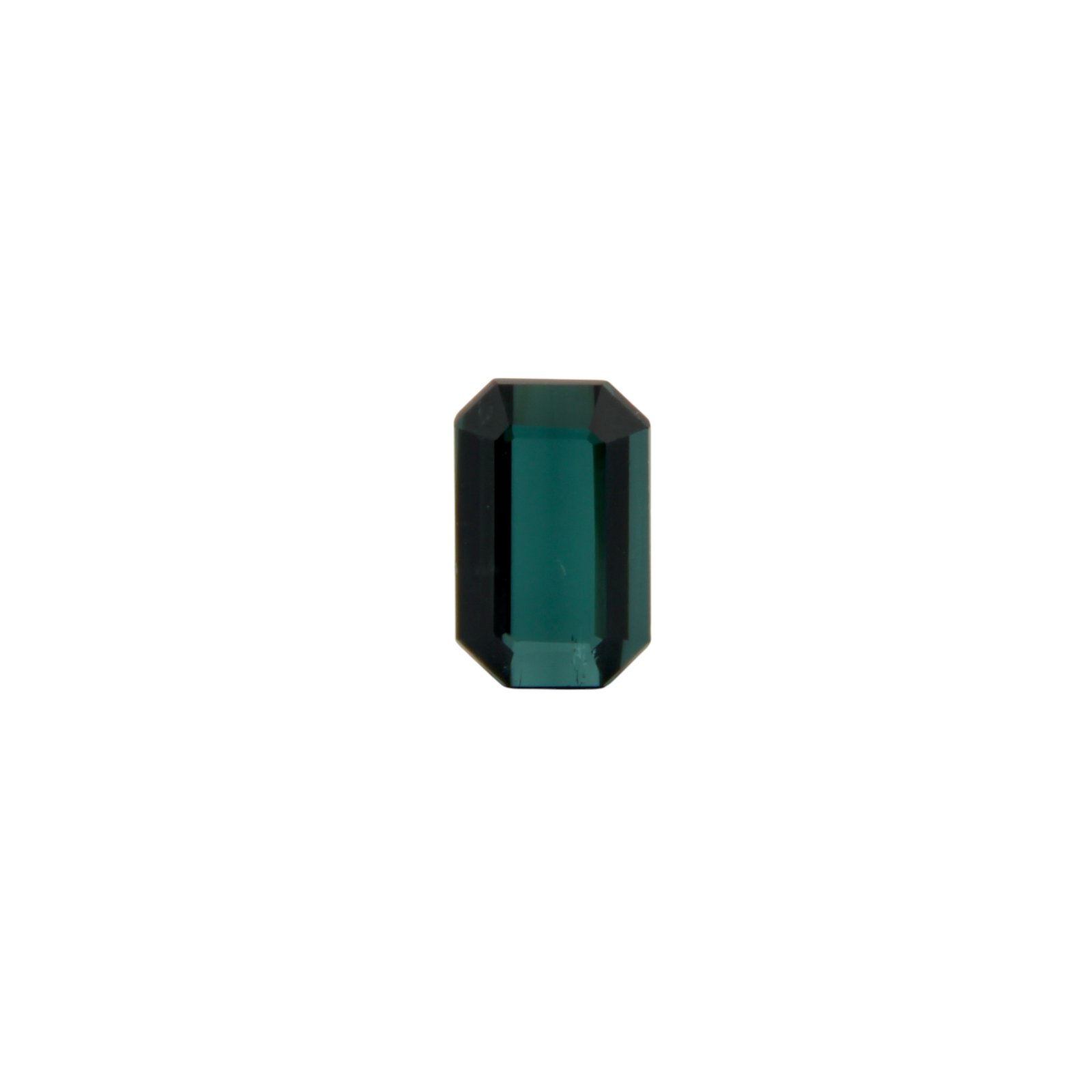 Bluish Green Tourmaline - Emerald Cut - 10.25 x 6.6 mm - 3.32 ct - Image 2