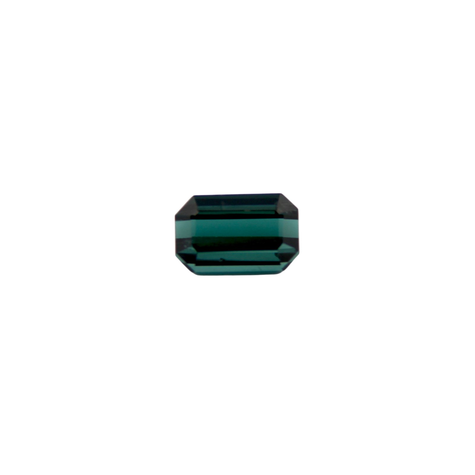 Bluish Green Tourmaline - Emerald Cut - 10.25 x 6.6 mm - 3.32 ct