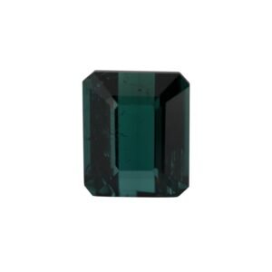 Bluish Green Tourmaline – Emerald Cut – 13.15 x 11 mm – 9.61 ct
