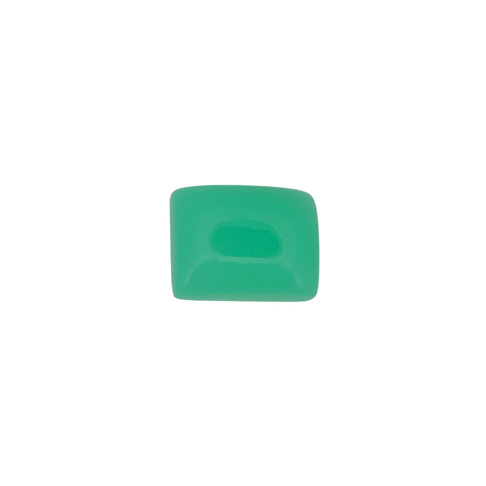 Chrysoprase (CAB) - Cushion - 12.2 x 9.4 mm - 7.07 ct