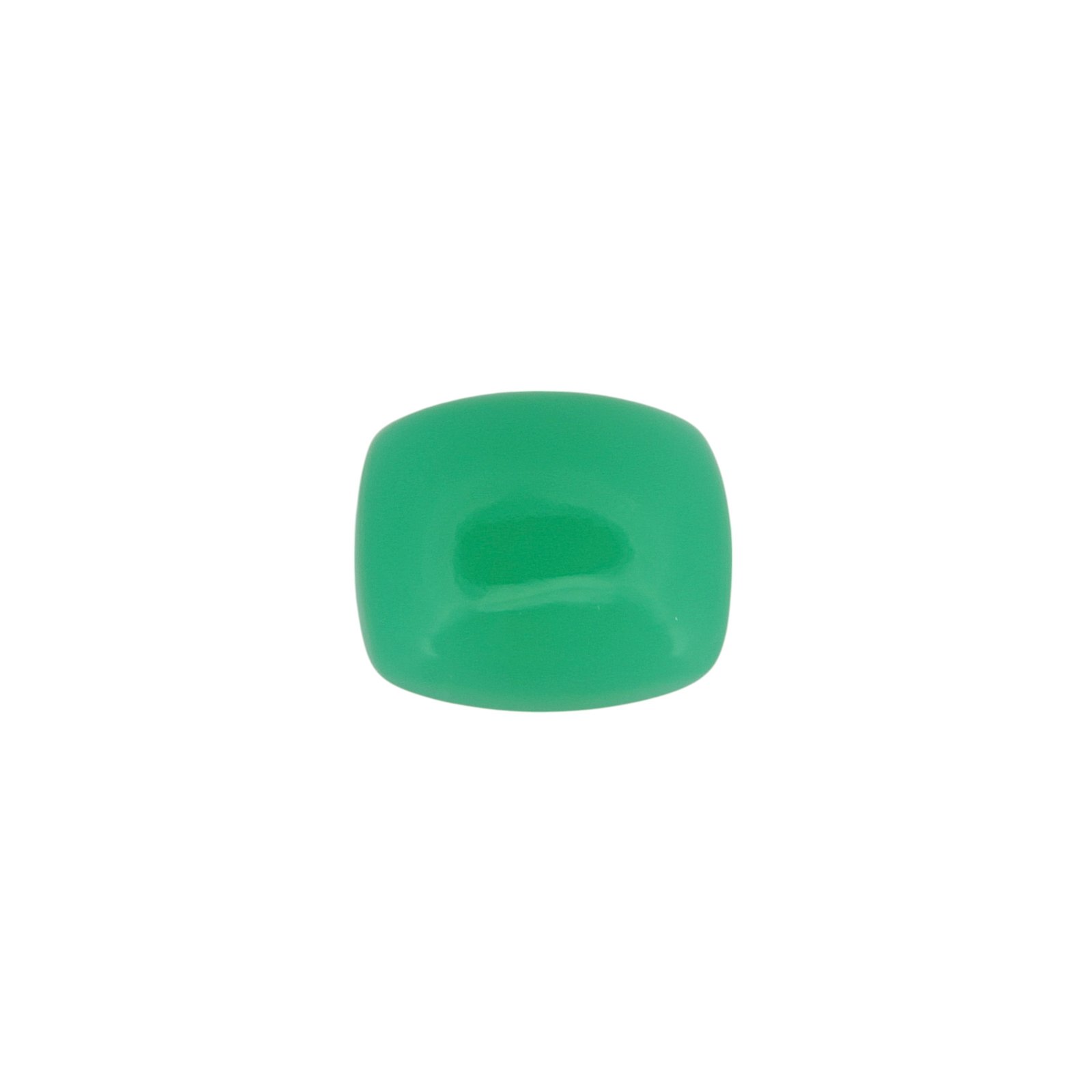 Chrysoprase (CAB) - Cushion - 13.9 x 11.6 mm - 8.58 ct