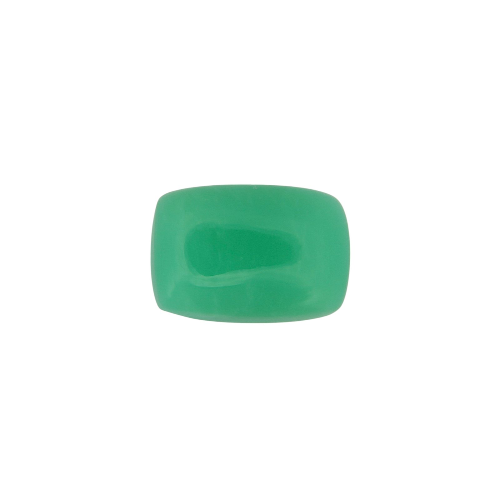 Chrysoprase (CAB) - Cushion - 15.3 x 10.4 mm - 9.05 ct