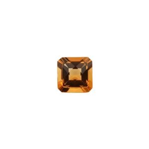 Citrine – Emerald Cut – 9 mm – 2.59 ct – Checker Board