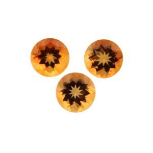 Citrine – Round – 9 mm