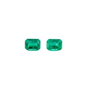 Emerald – Emerald Cut (Pair) – 7.1 x 5.1 mm – 2.28 ct