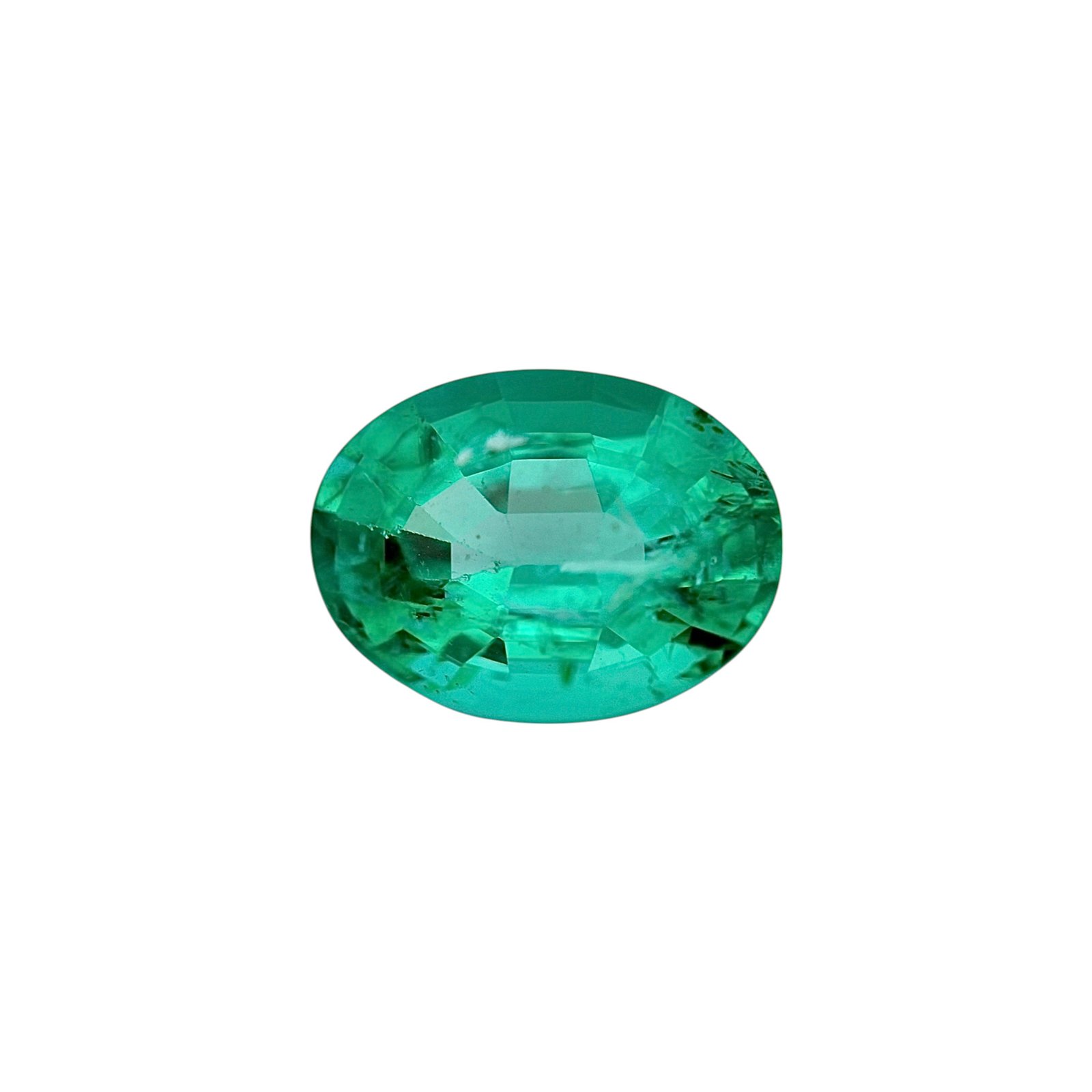 Emerald - Oval - 8.1 x 6.1 mm - 1.17 ct