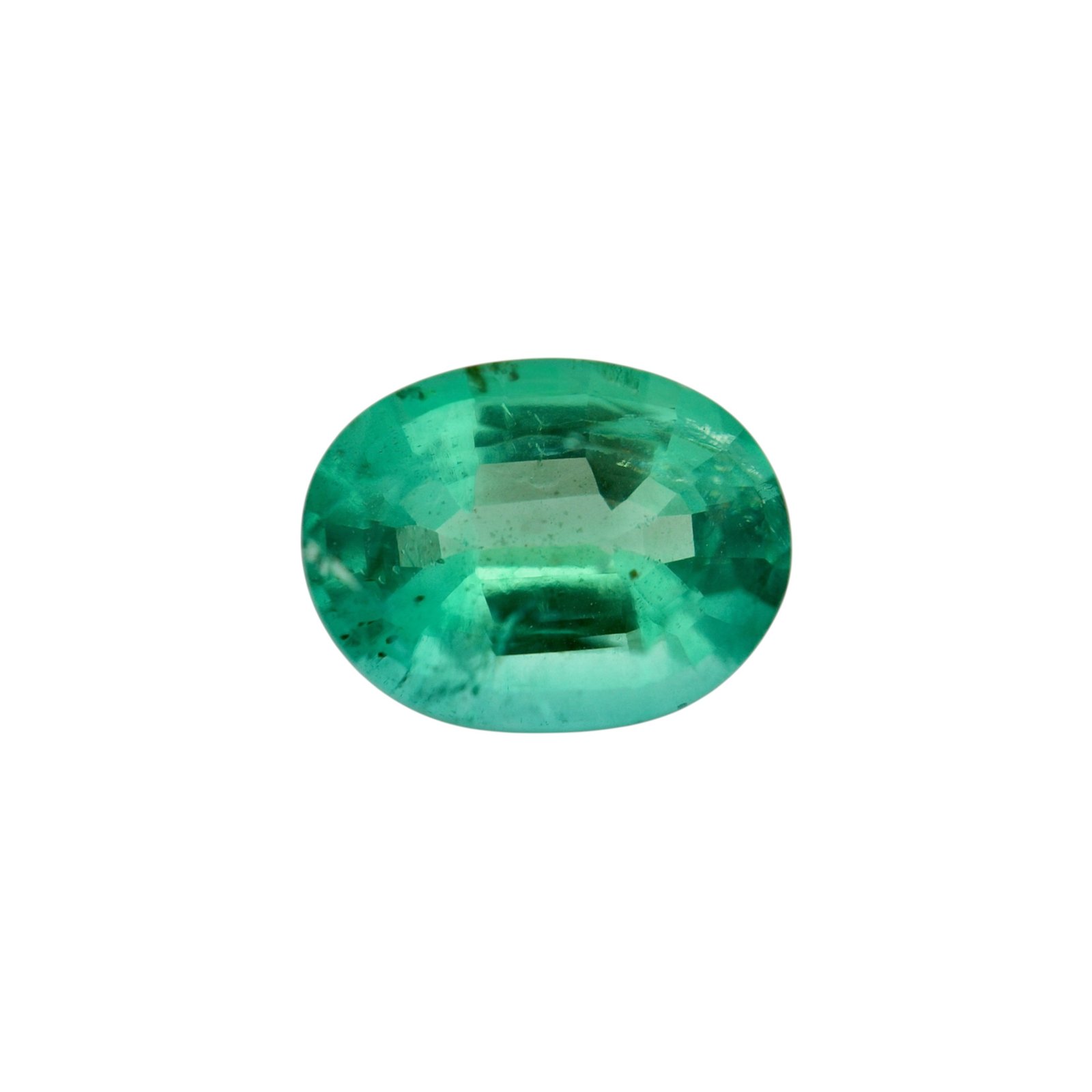 Emerald - Oval - 8.9 x 6.8 mm - 1.64 ct