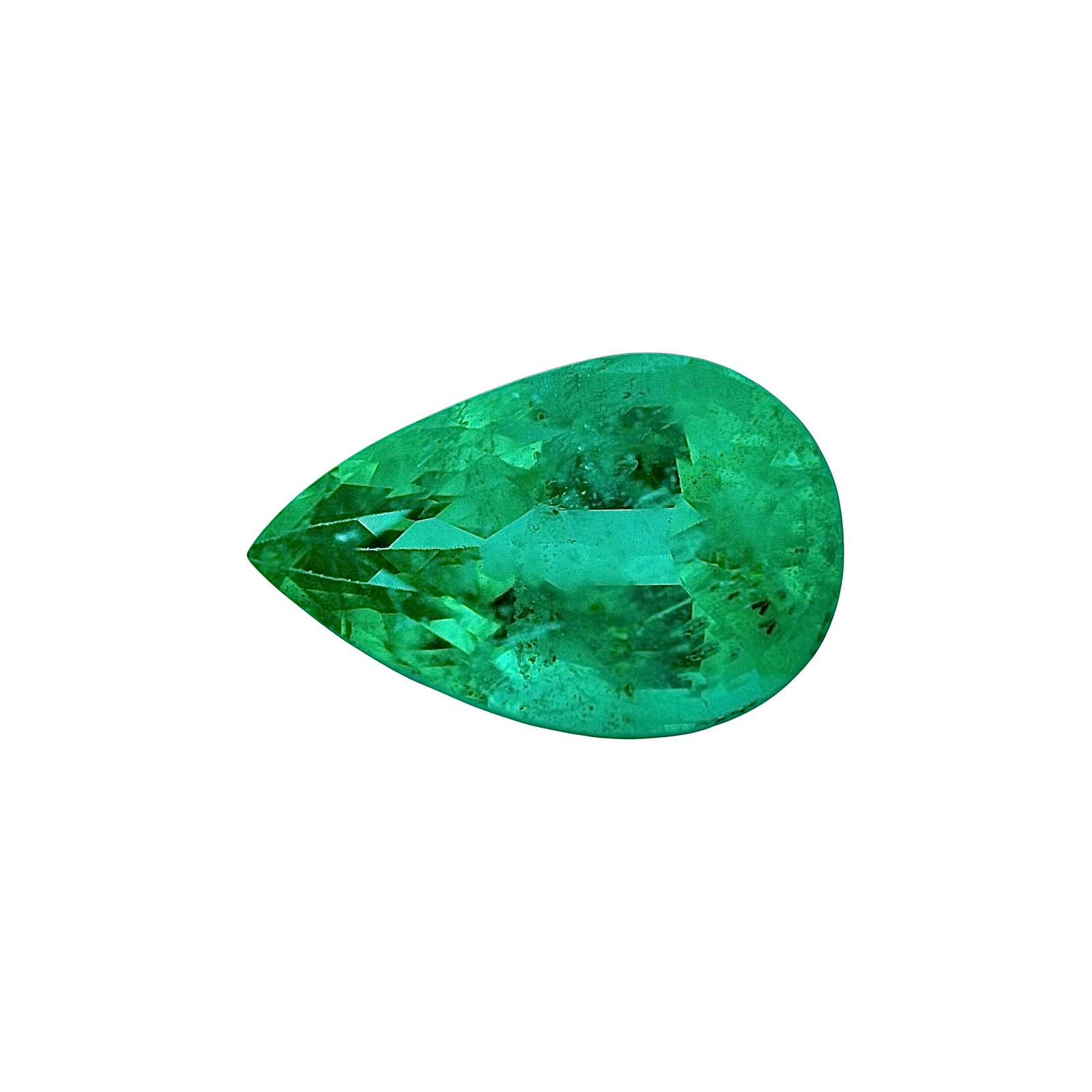Emerald - Pear Shape - 9.8 x 6.3 mm - 1.58 ct
