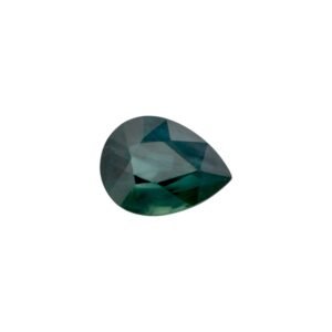 Green Sapphire – Pear Shape – 9 x 7 mm – 2.11 ct
