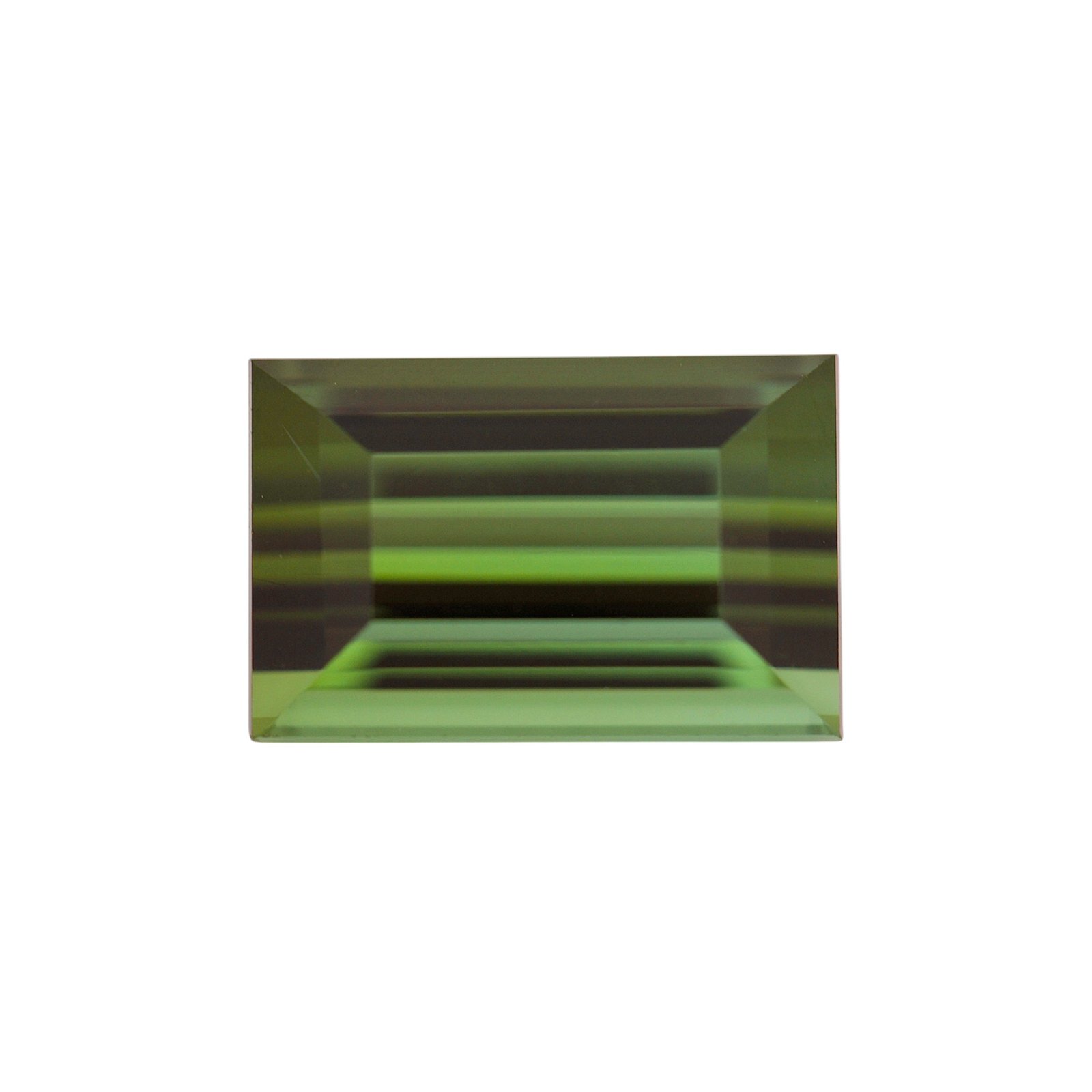 Green Tourmaline - Baguette - 12.7 x 8.5 mm - 8.20 ct