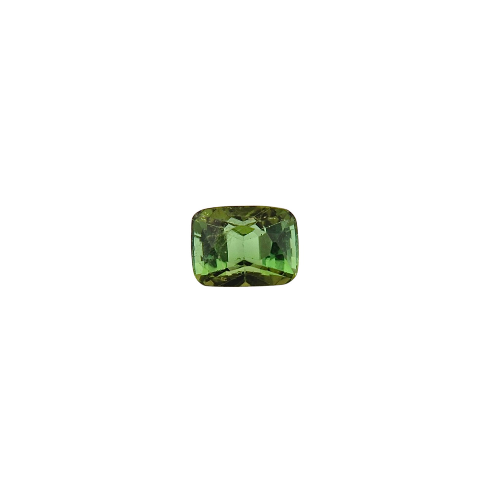 Green Tourmaline - Cushion - 8.5 x 6.5 mm - 2.35 ct