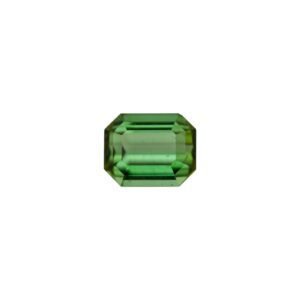 Green Tourmaline – Emerald Cut – 7 x 5.5 mm – 1.38 ct