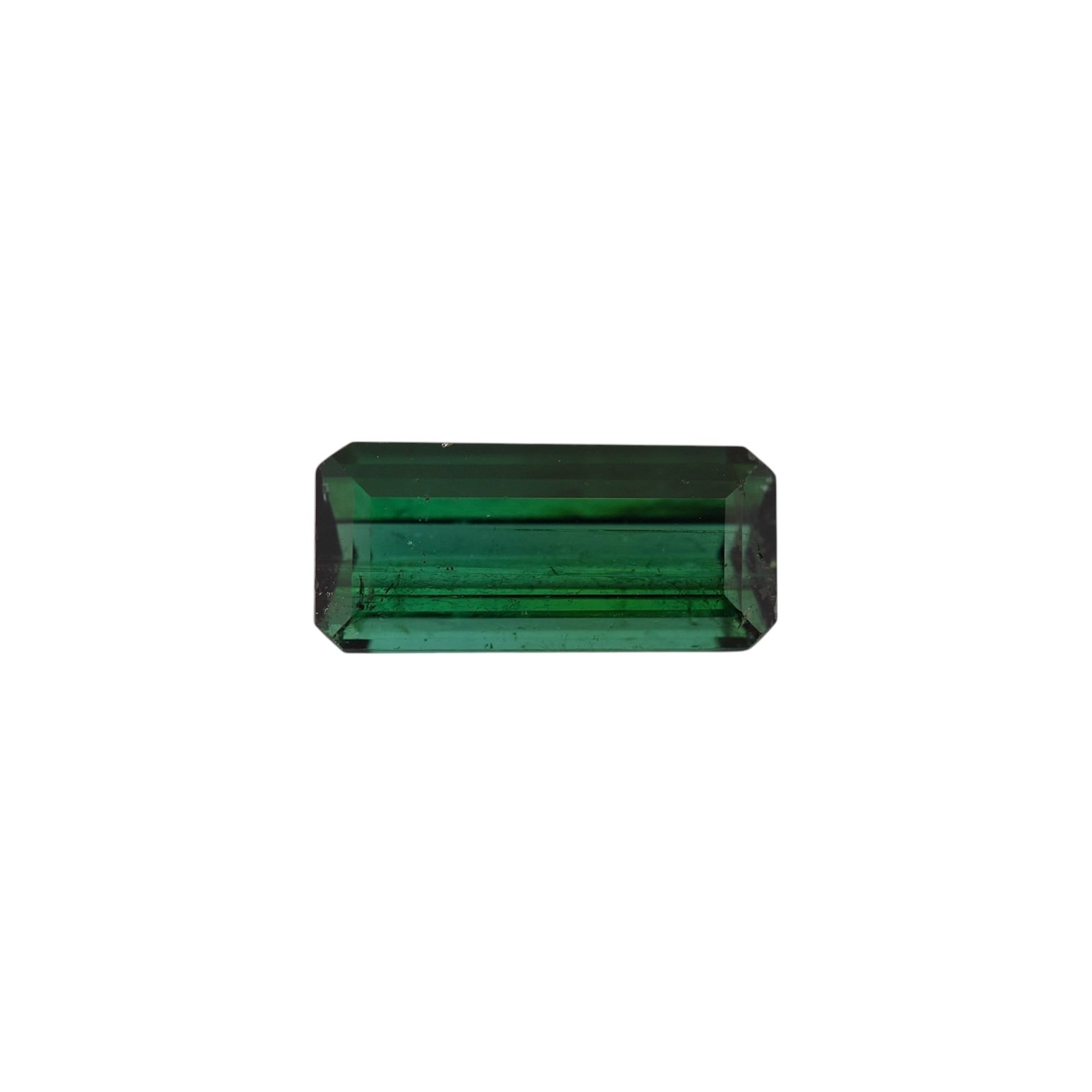 Green Tourmaline - Emerald Cut - 12.15 x 5.1 mm - 2.43 ct