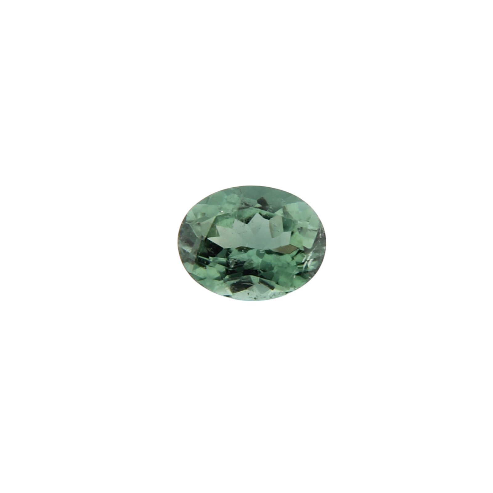 Green Tourmaline - Oval - 9.1 x 7.1 mm - 2.11 ct