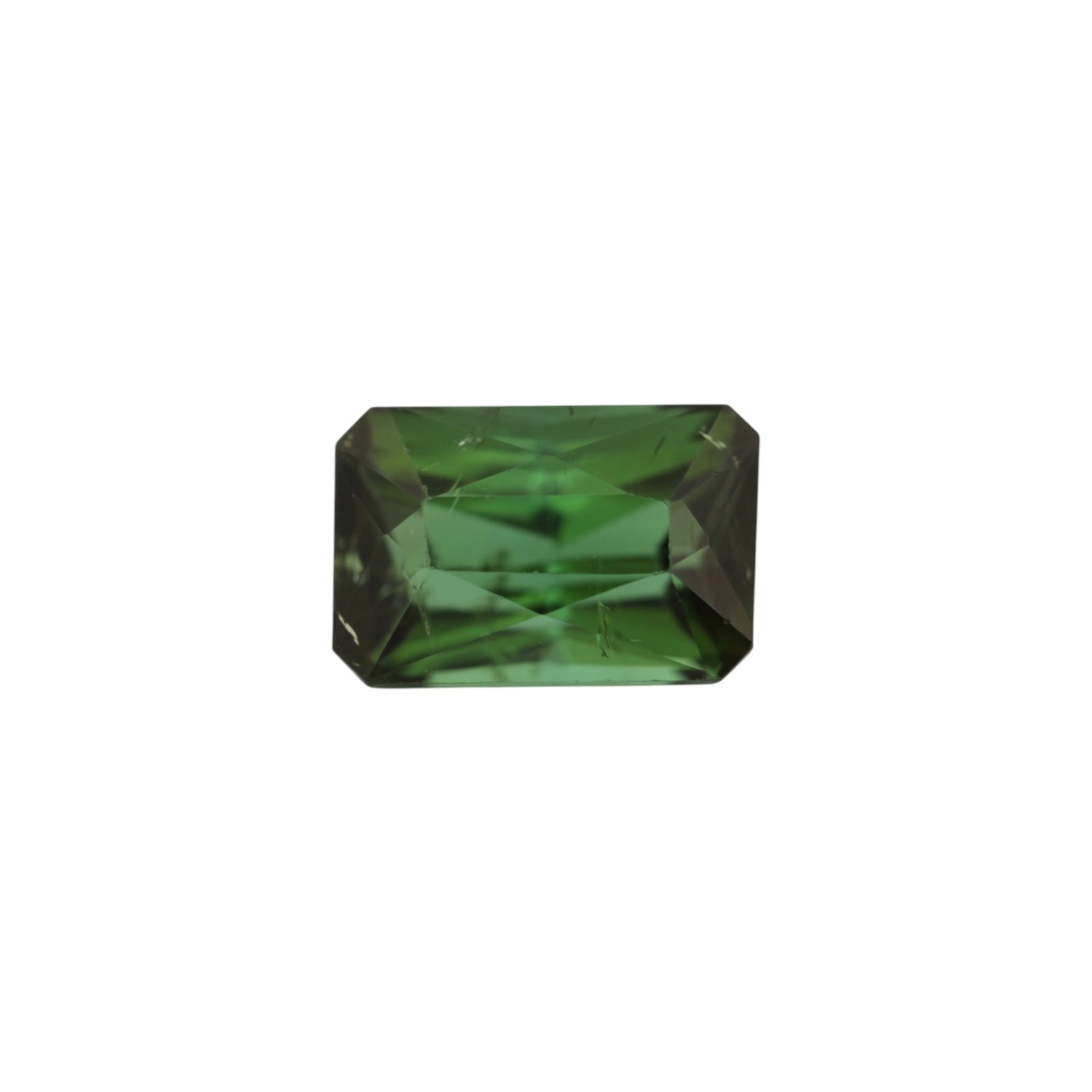 Green Tourmaline - Radiant - 9 x 6.5 mm - 2.55 ct