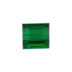 Green Tourmaline – Square Cut – 8.5 mm – 3.81 ct