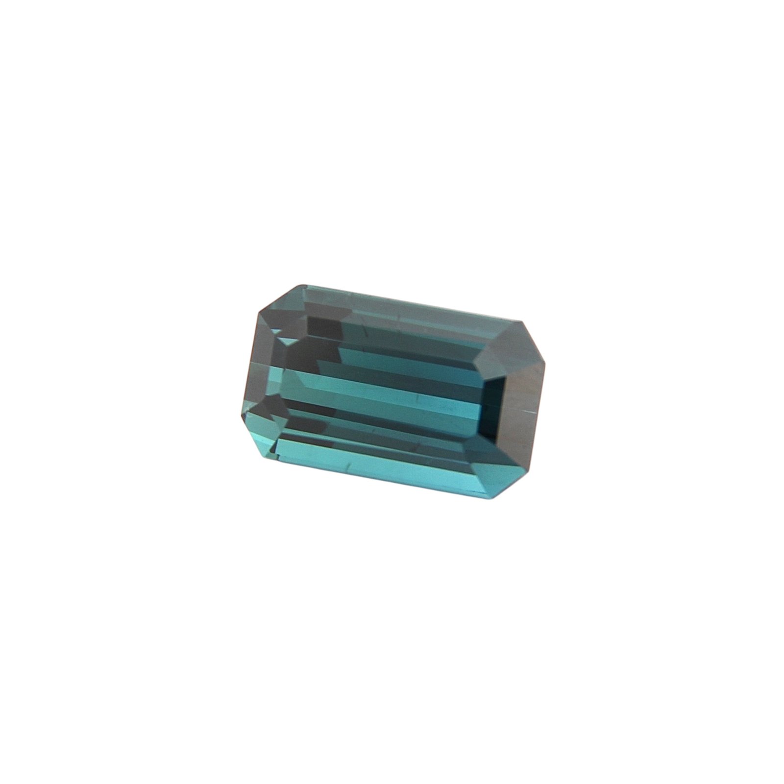 Indicolite Tourmaline - Emerald Cut - 15.18 x 9.18 mm - 9.87 ct