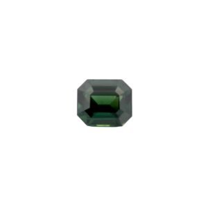 Madagascan Green Sapphire – Emerald Cut – 9.13 x 7.81 mm – 4.07 ct (NH)