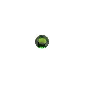 Natural Green Zircon – Round – 6.8 mm – 1.31 ct