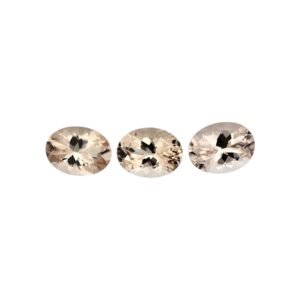 Peach Morganite – Oval – 8 x 6 mm