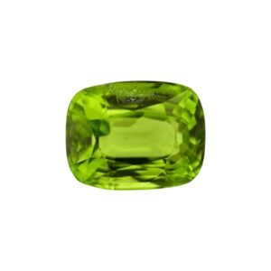 Peridot (Burmese) – Cushion – 12.4 x 9.7 mm – 7.23 ct
