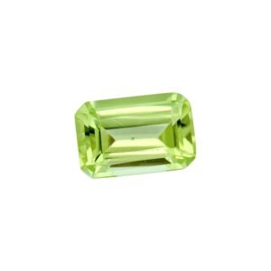 Peridot – Emerald Cut – 8.7 x 5.8 mm – 1.85 ct