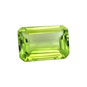 Peridot – Emerald Cut – 11.3 x 8 mm – 3.78 ct