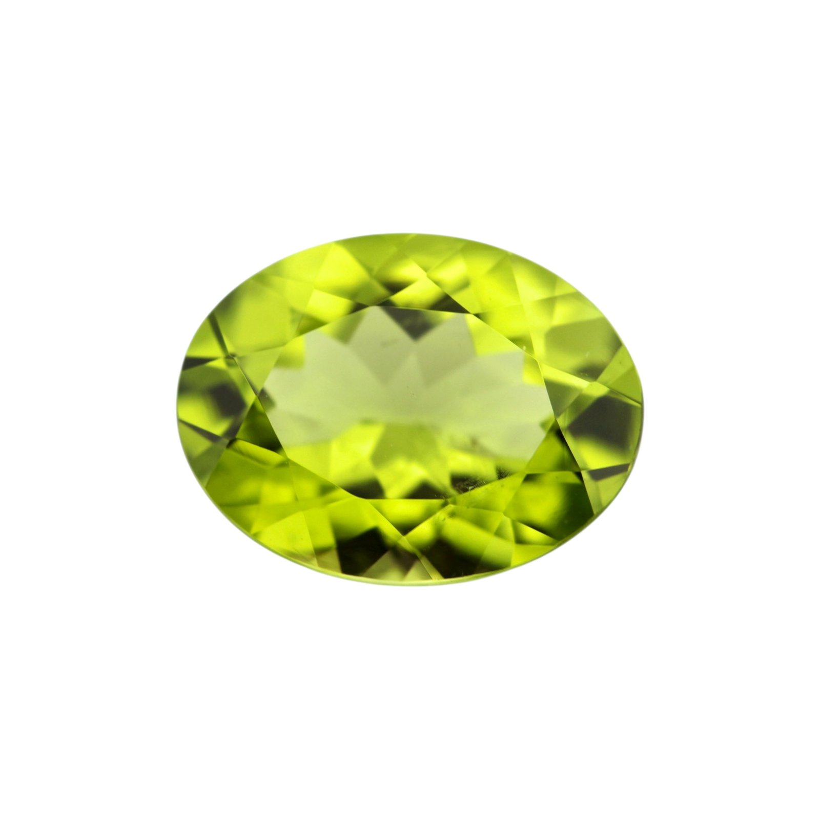 Peridot - Oval - 10.2 x 7.7 mm - 2.50 ct