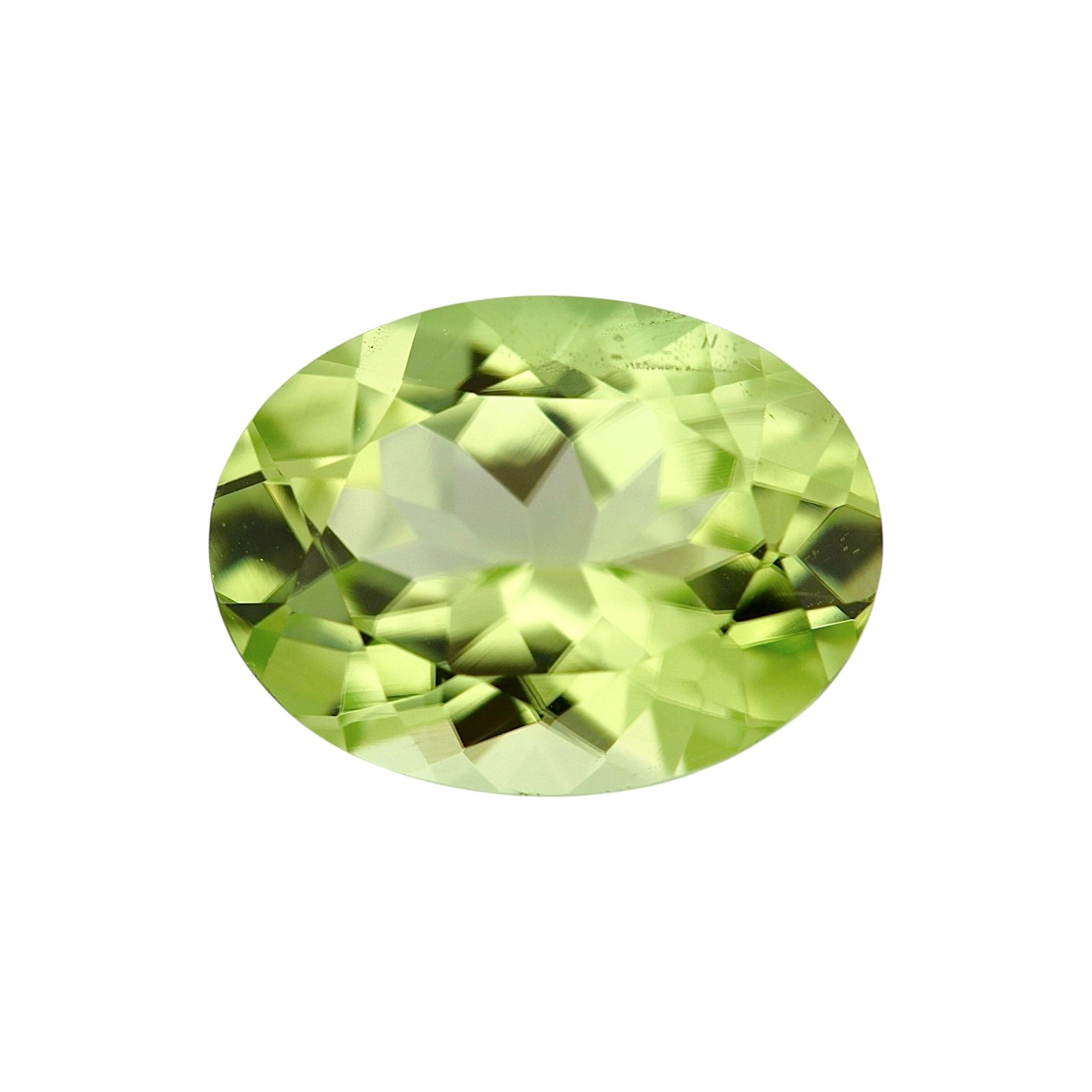 Peridot - Oval - 9.9 x 7.45 mm - 2.53 ct