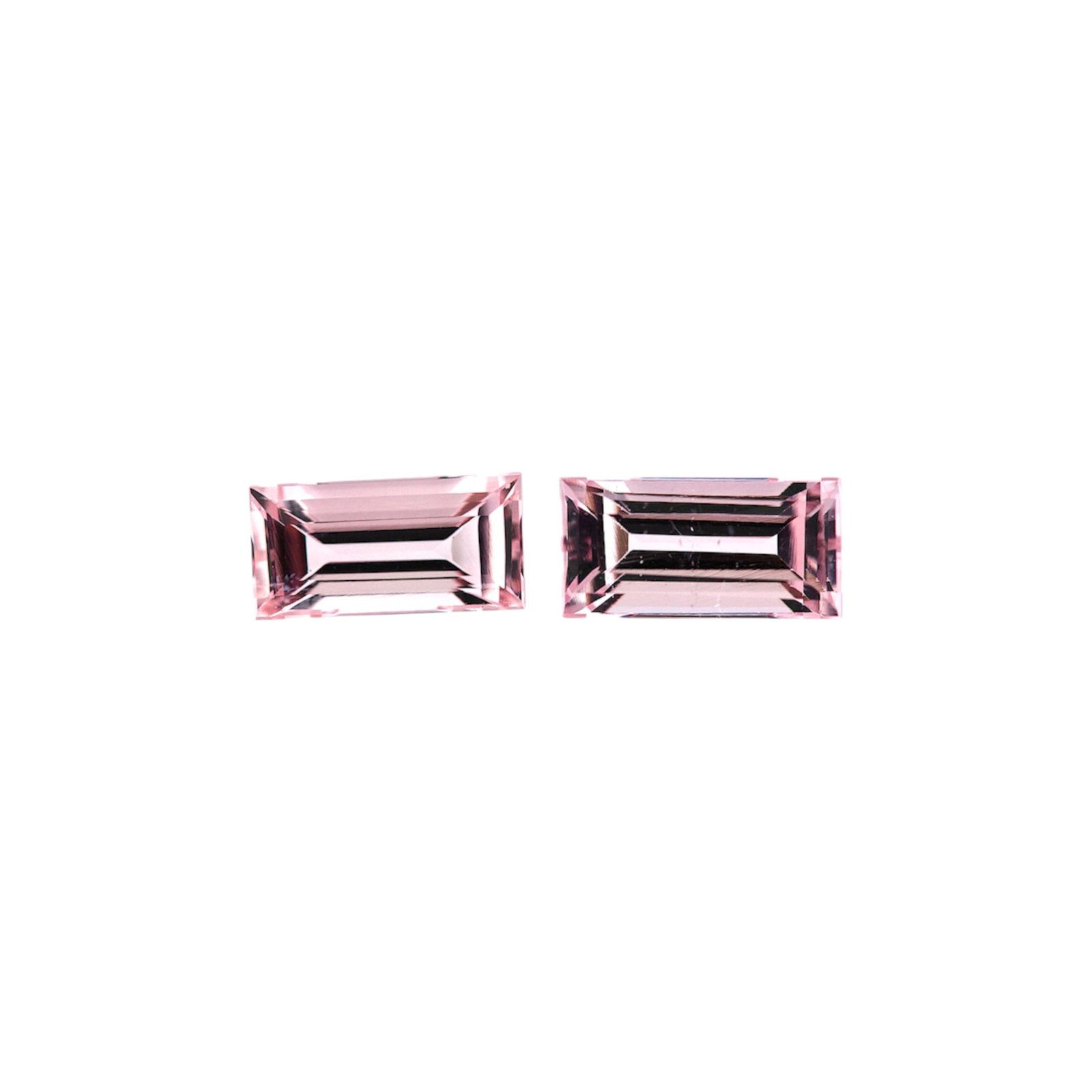 Pink Morganite - Baguette - 9.7 x 5 mm