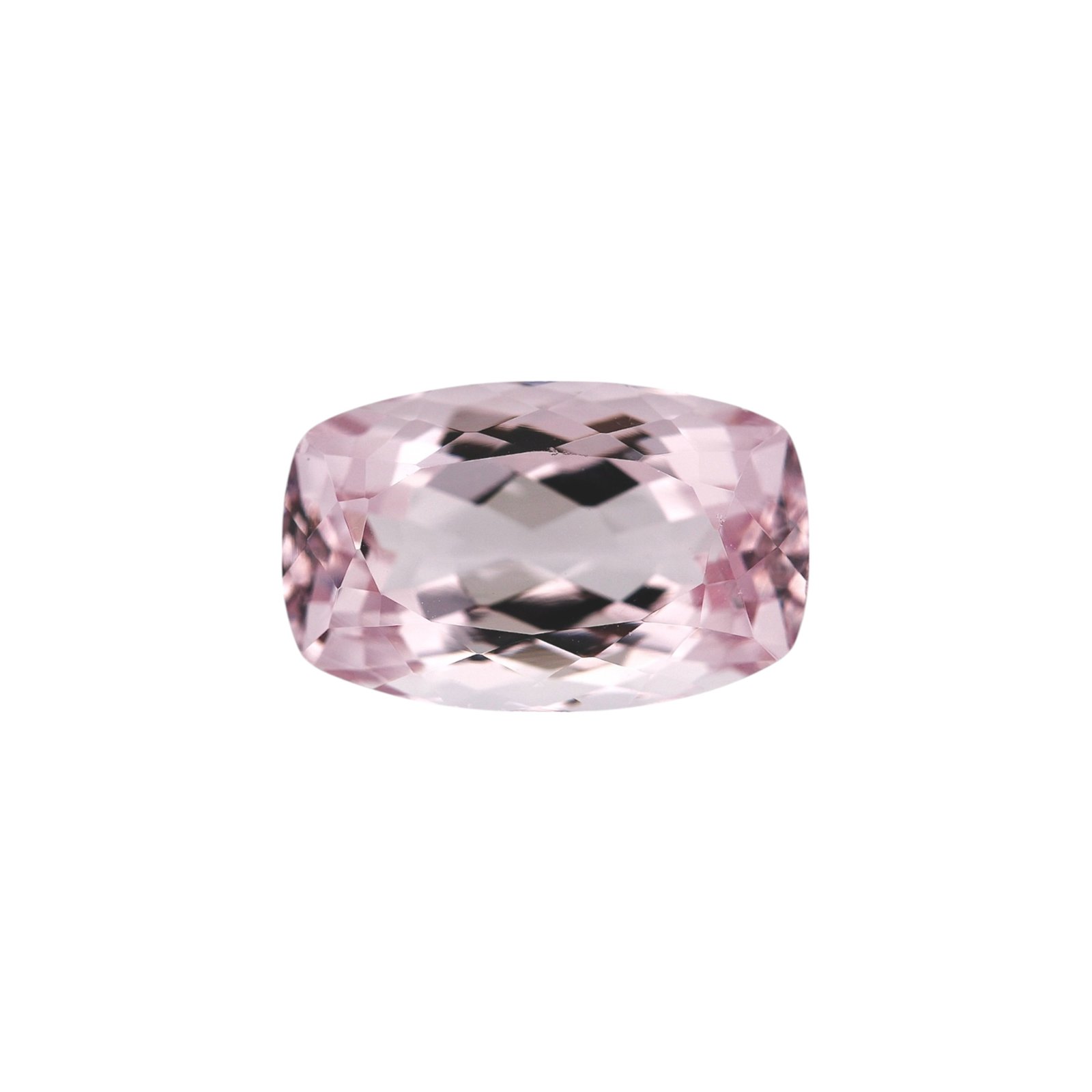 Pink Morganite - Cushion - 12.7 x 8.1 mm - 4.61 ct