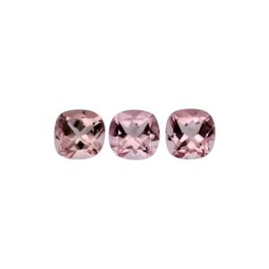 Pink Morganite – Cushion – 5 mm (Dark)
